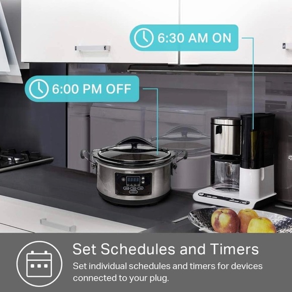 Kasa Smart HS100 WiFi Smart Plug, Classic 1-Pack, White - Picture 4 of 5